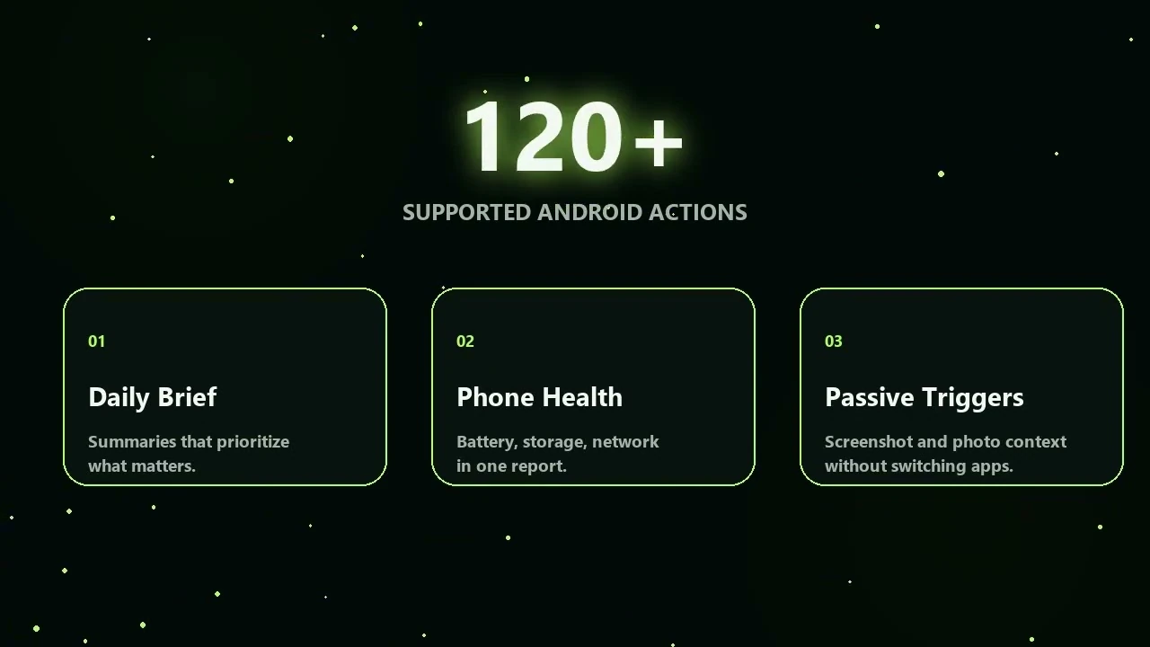 Controlar telefone Android com agente de IA: da intenção à ação