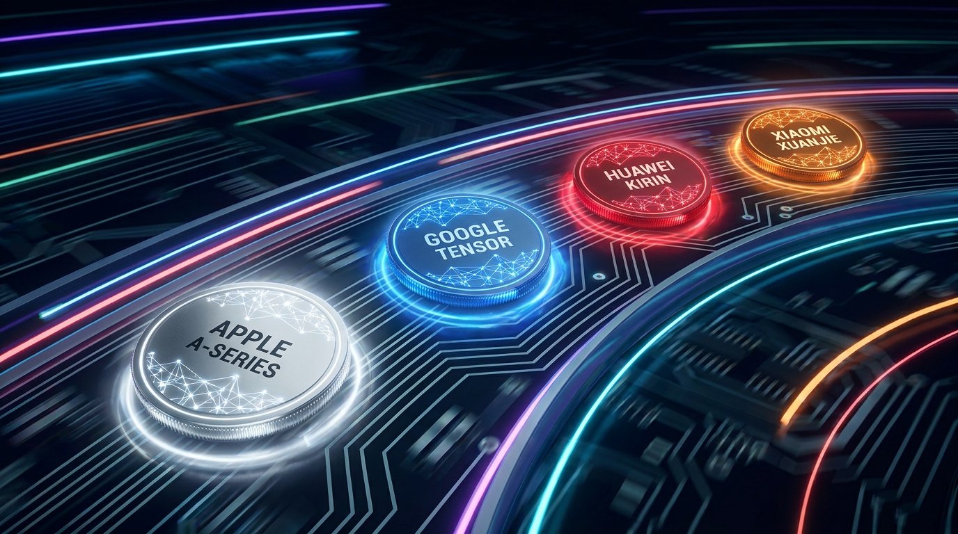 AI Chip Race: Apple vs Google vs Huawei vs Xiaomi