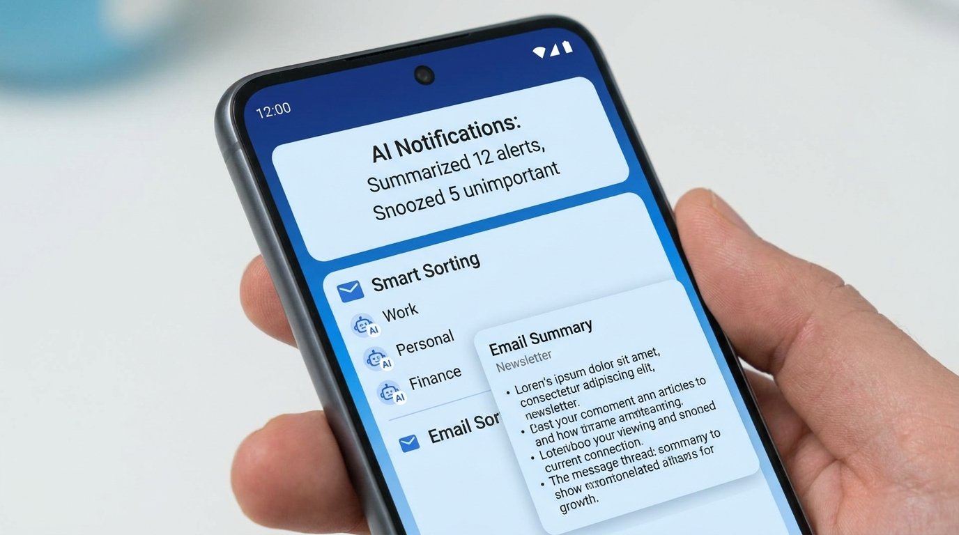 AI Notification Management: Smart Message Sorting, Email Summary & Auto-Reply