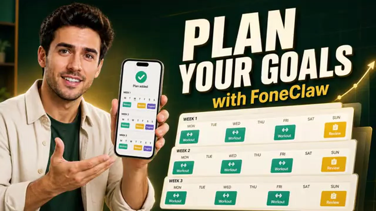 مساعد FoneClaw يخطط ليوم في المالديف ثم يحول الأجزاء المعتمدة إلى تقويم ومذكرات وملاحة على هاتف Android