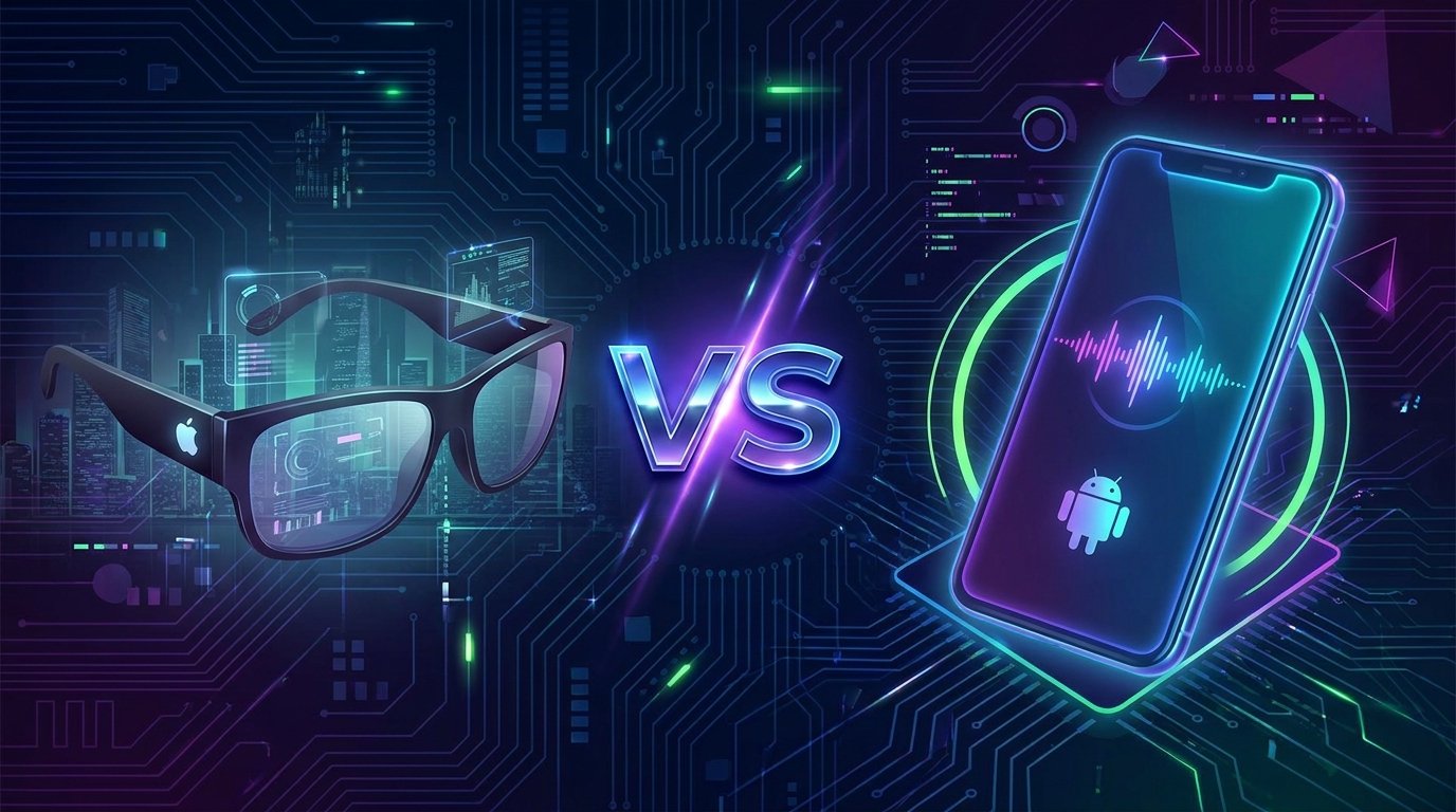 Apple AI Glasses vs Phone AI Agent