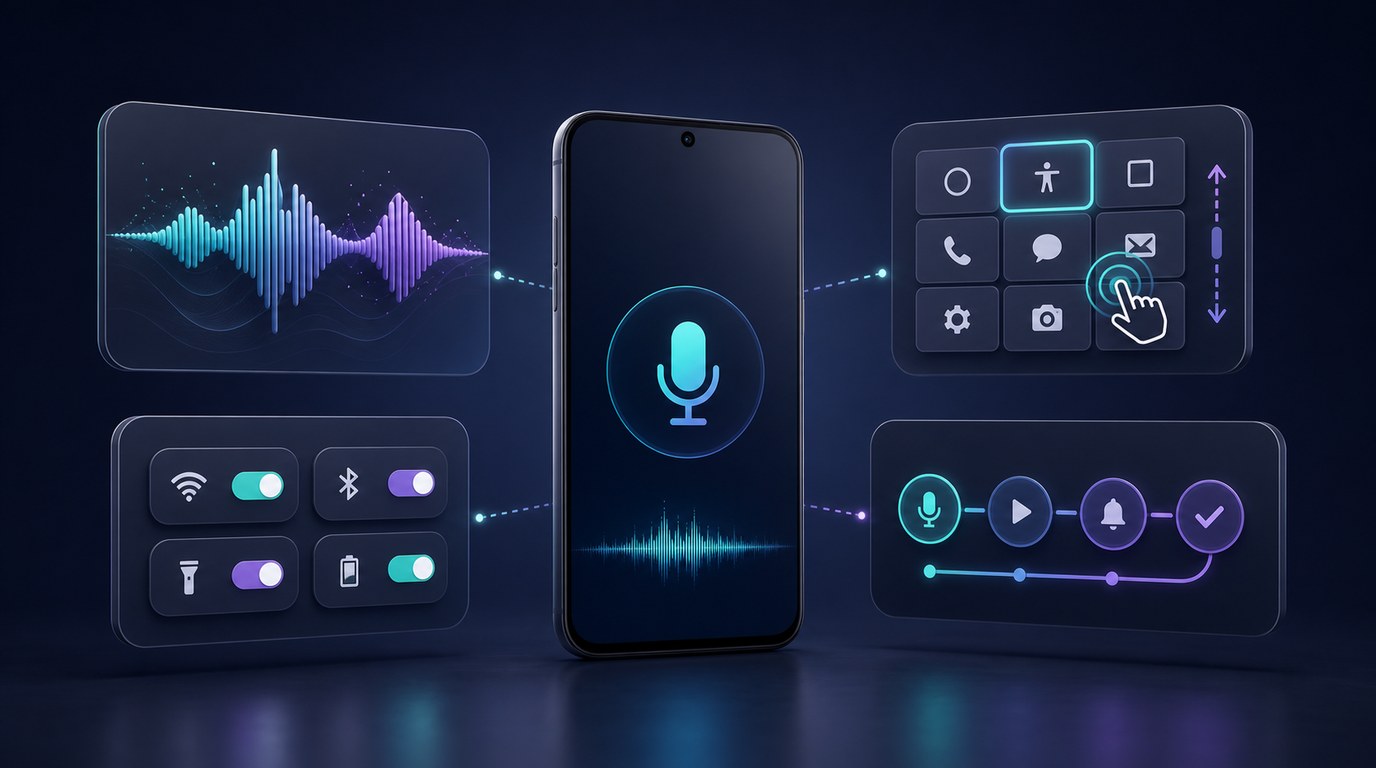 أفضل تطبيقات التحكم الصوتي في Android لعام 2026: دليل الاختيار حسب المهمة