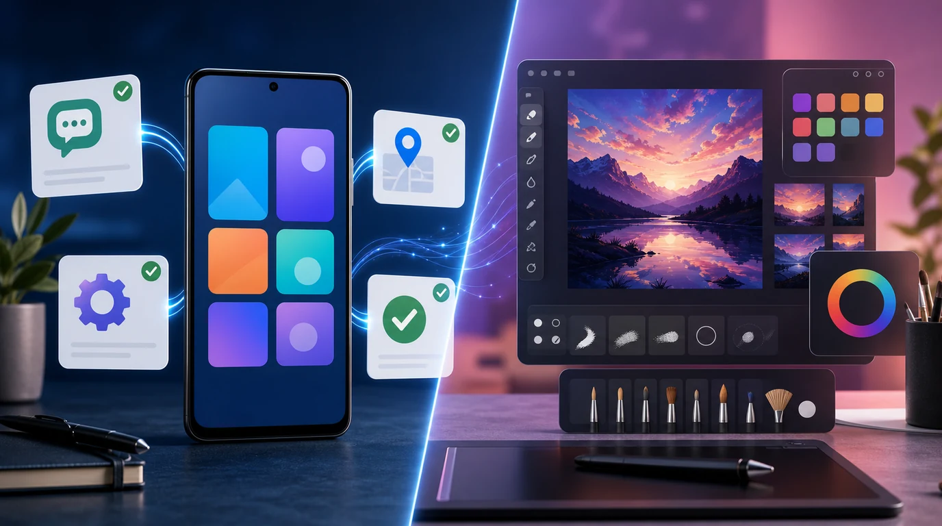 FoneClaw와 Adobe Firefly 비교: 이미지 생성 도구인가, 휴대폰 AI 에이전트인가