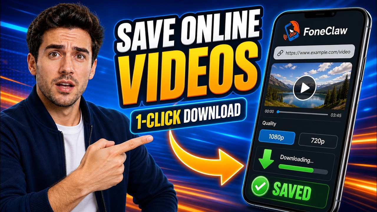 FoneClaw YouTube Downloader for Android: Video or Audio