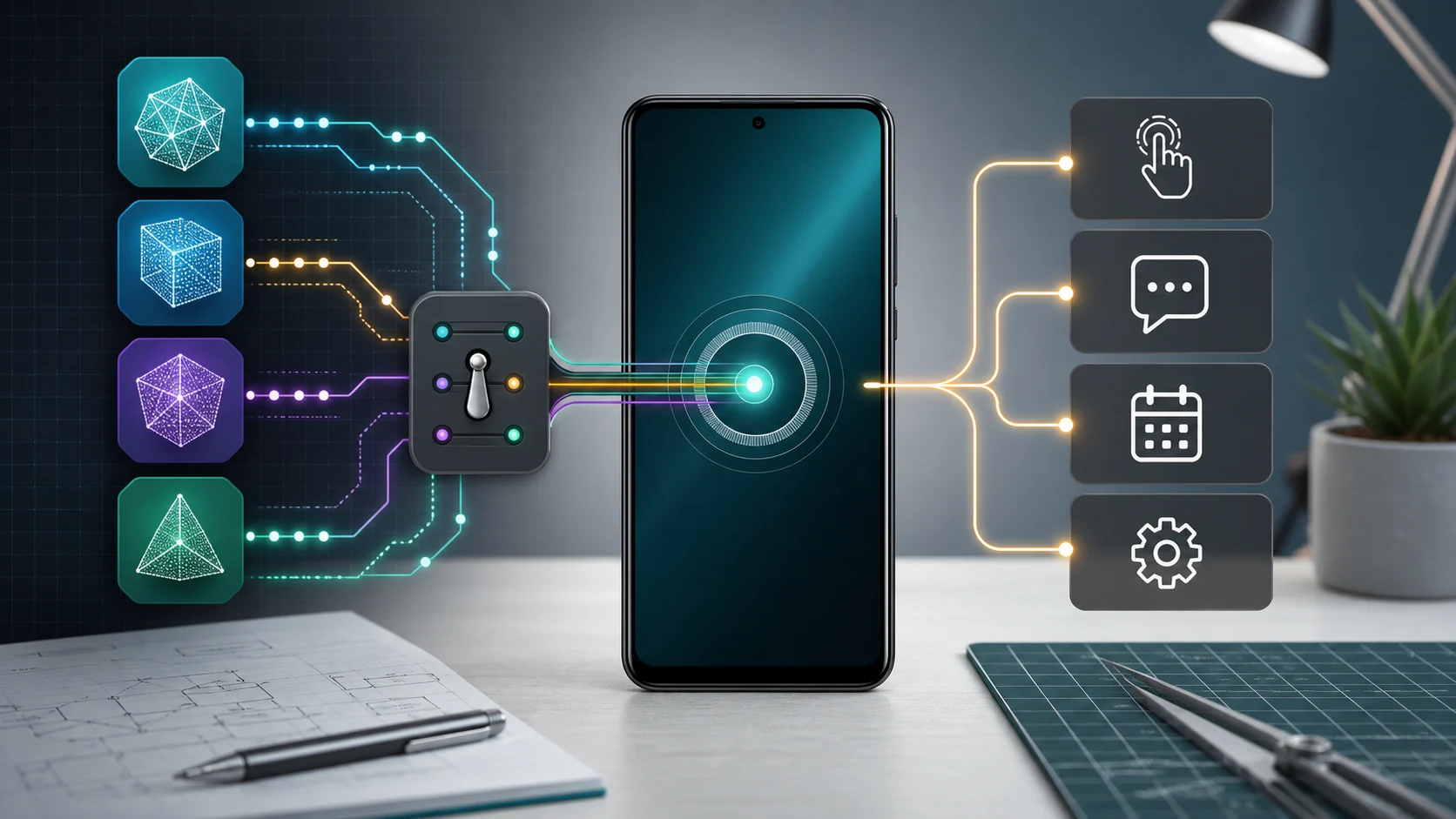 Routage de modèles Kimi K3, DeepSeek V4, GLM-5.2, Qwen et Hy3 vers un agent Android