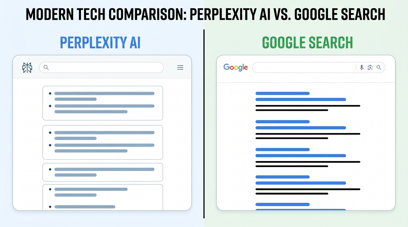 Perplexity AI vs Google Search: AI Search Comparison