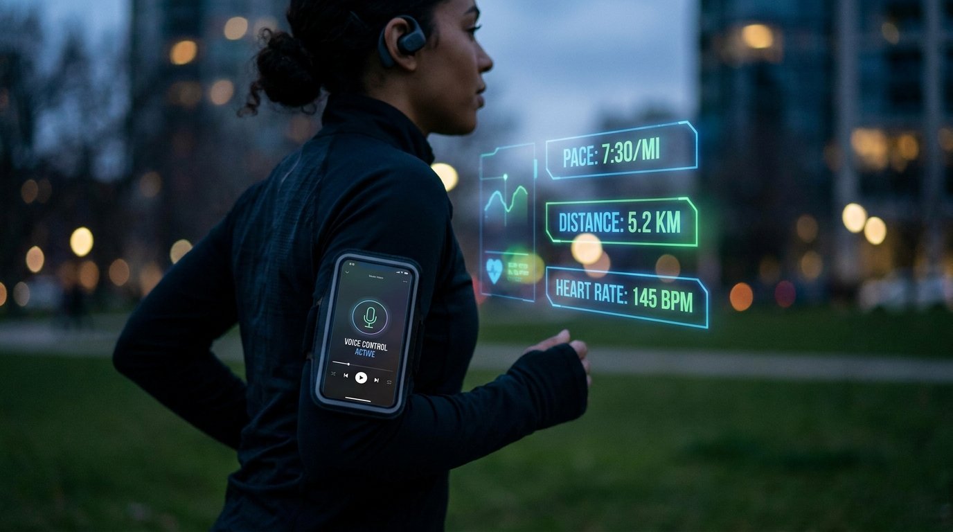 Voice Fitness: Music, Tracking, Safety