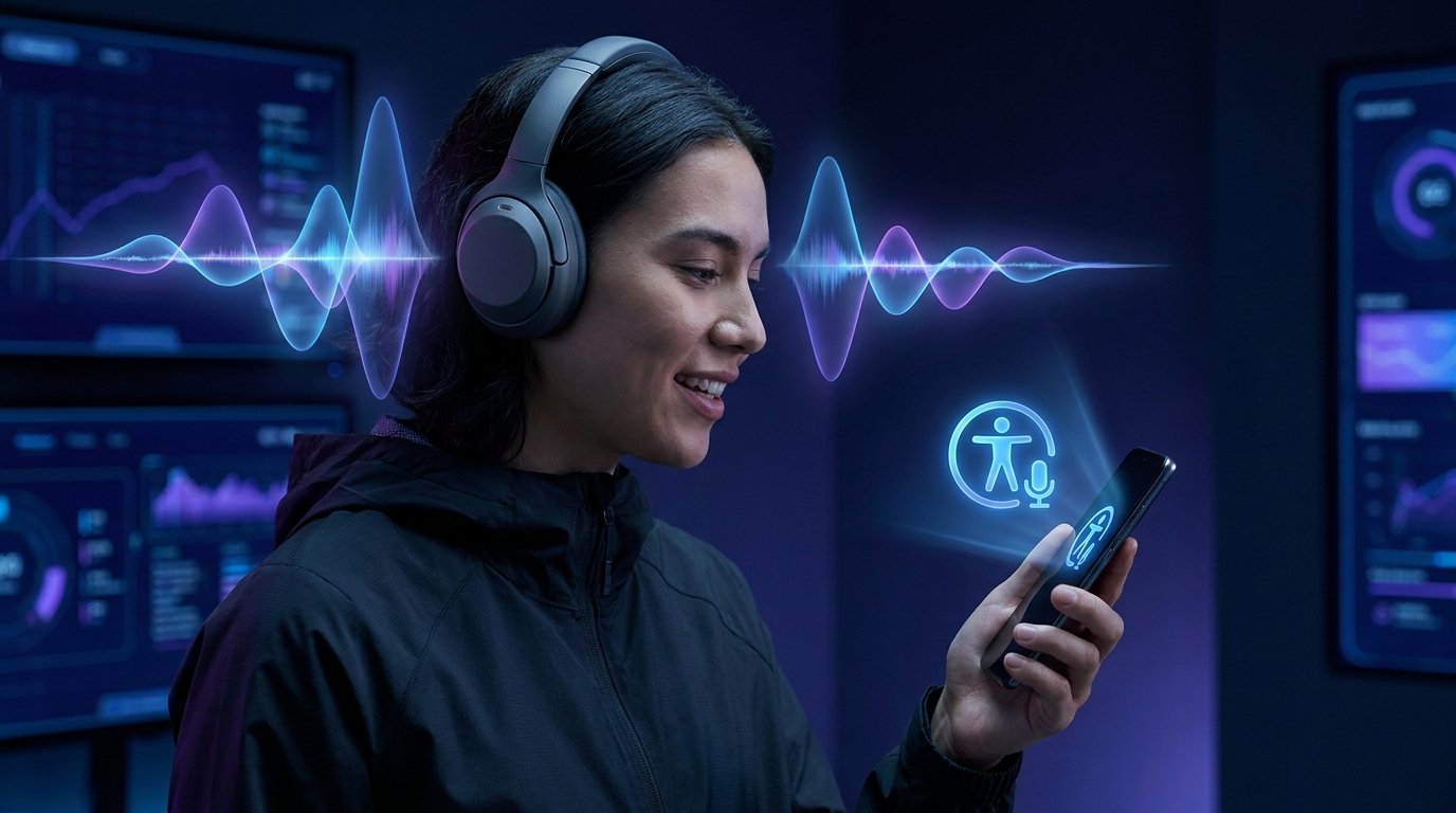 Voice Phone for Visually Impaired Users