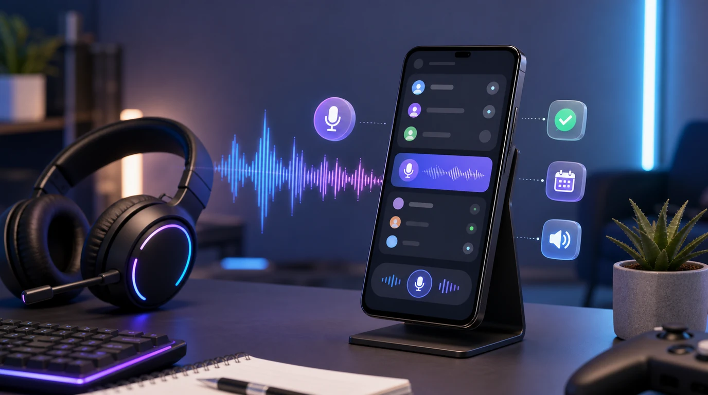 Discord Voice Chat على Android: تحكم صوتي وسير FoneClaw