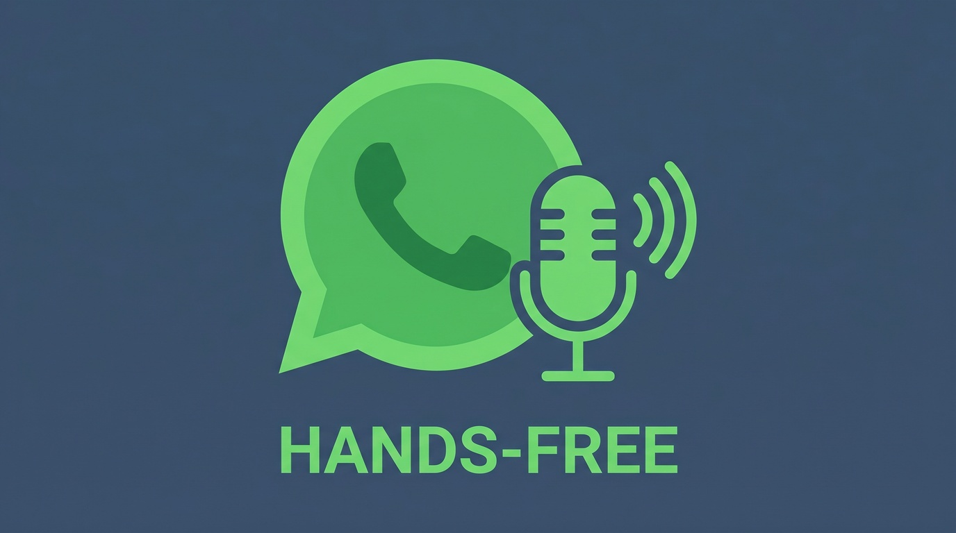 WhatsApp Voice Control: Messages and Calls