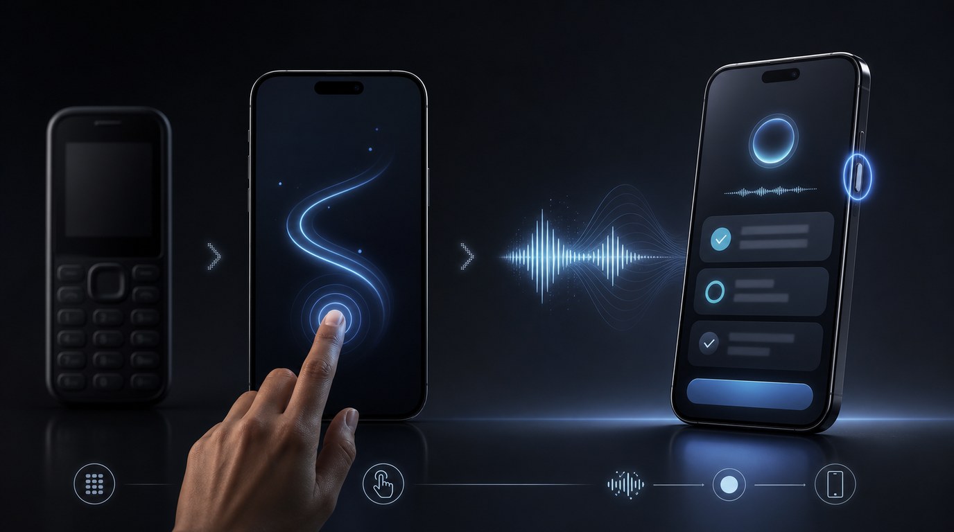 语音优先 AI 手机通过语音、按钮和屏幕共同完成手机任务